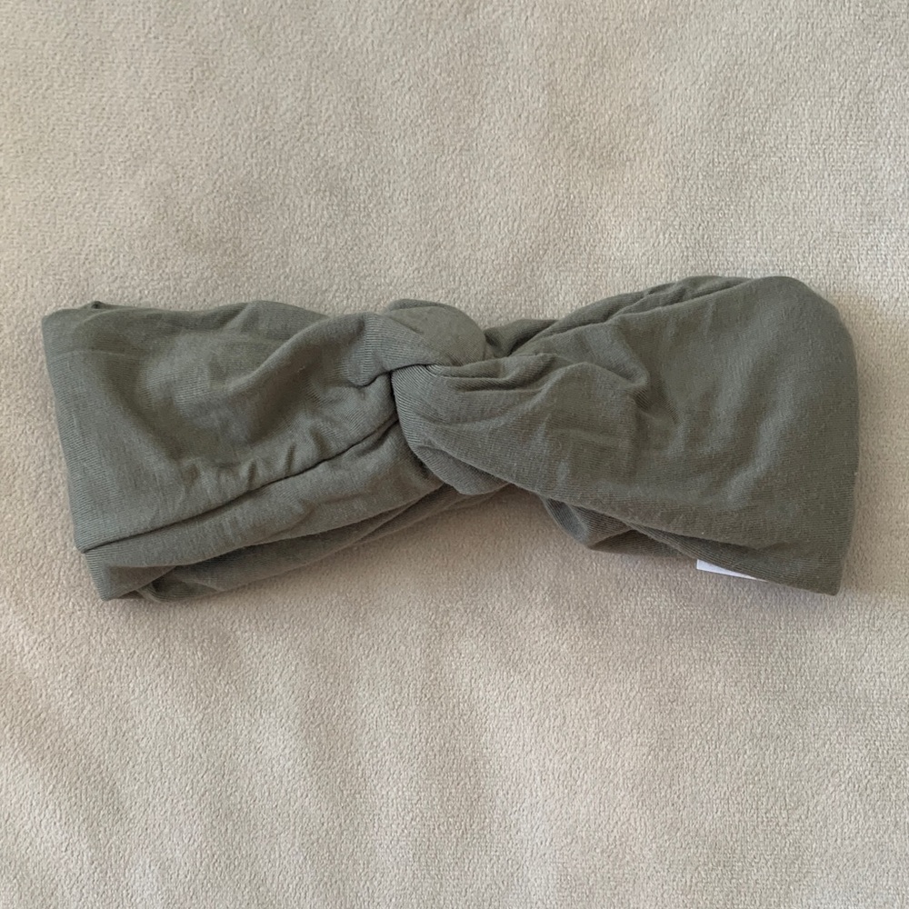 Aerie Olive Twist Headband